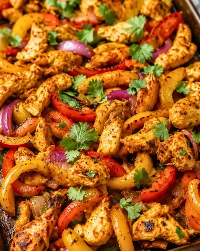 Easy Sheet Pan Chicken Fajitas 6 Easy Sheet Pan Chicken Fajitas (Ready in 30 Minutes!)