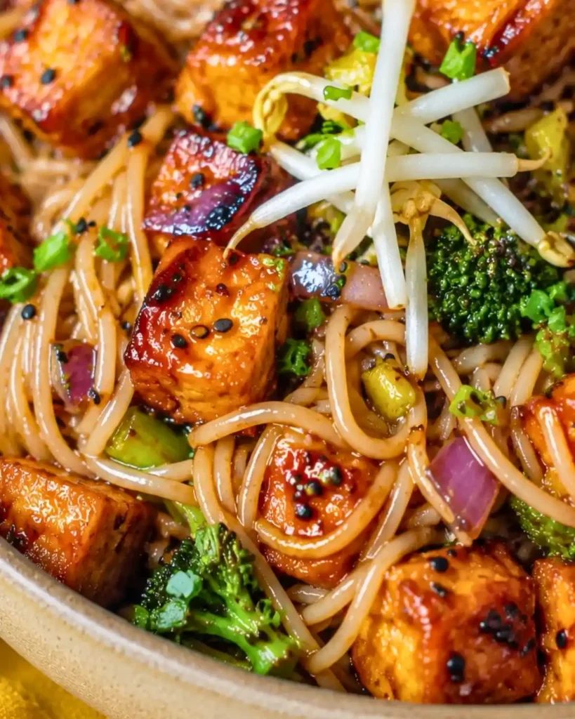 Crispy Tofu and Soba Noodles Stir Fry 8 Crispy Tofu and Soba Noodles Stir Fry