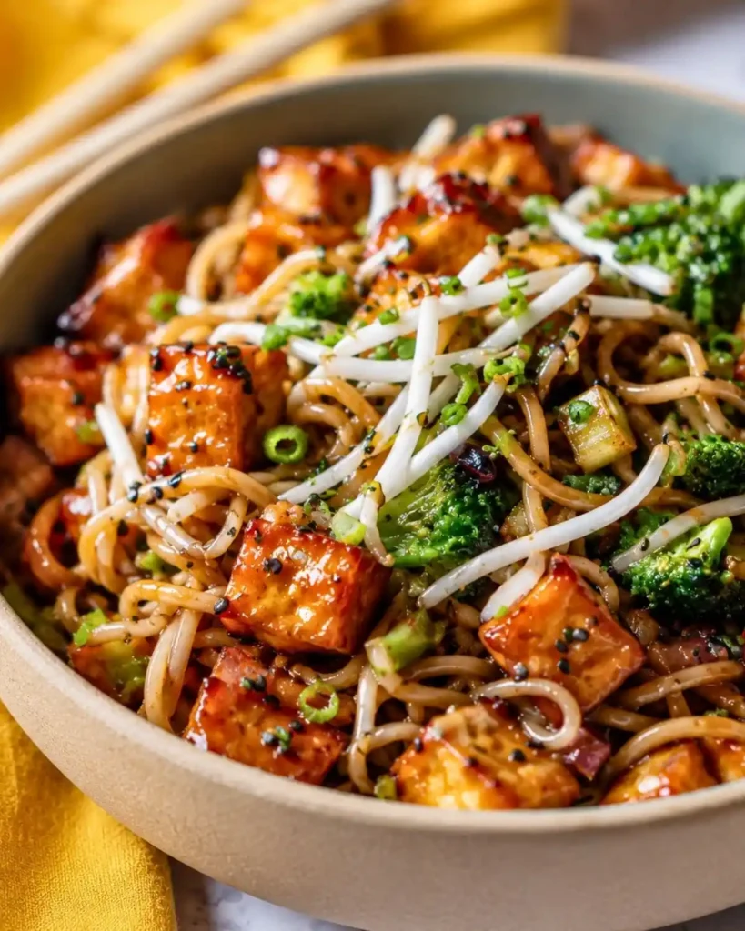 Crispy Tofu and Soba Noodles Stir Fry 7 Crispy Tofu and Soba Noodles Stir Fry