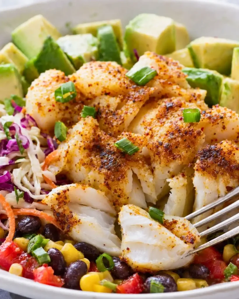 Flavorful Cod Fish Taco Bowls 8 Flavorful Cod Fish Taco Bowls