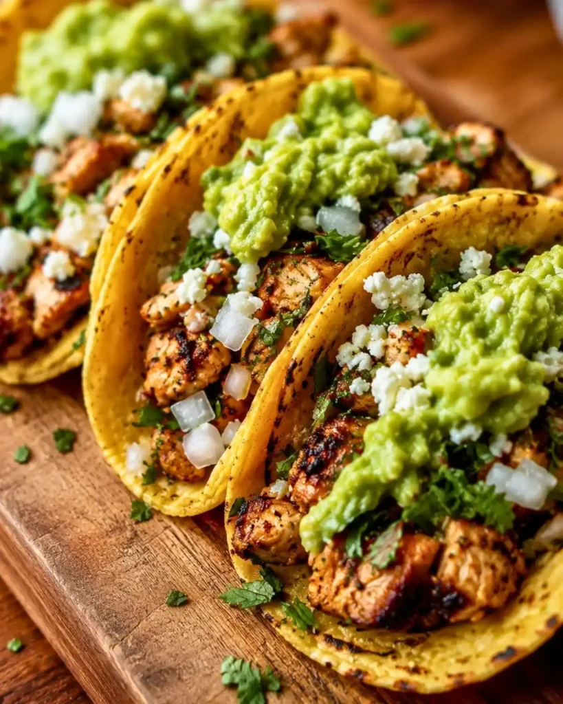 Flavorful Chicken Street Tacos
