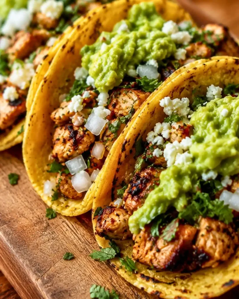 Flavorful Chicken Street Tacos
