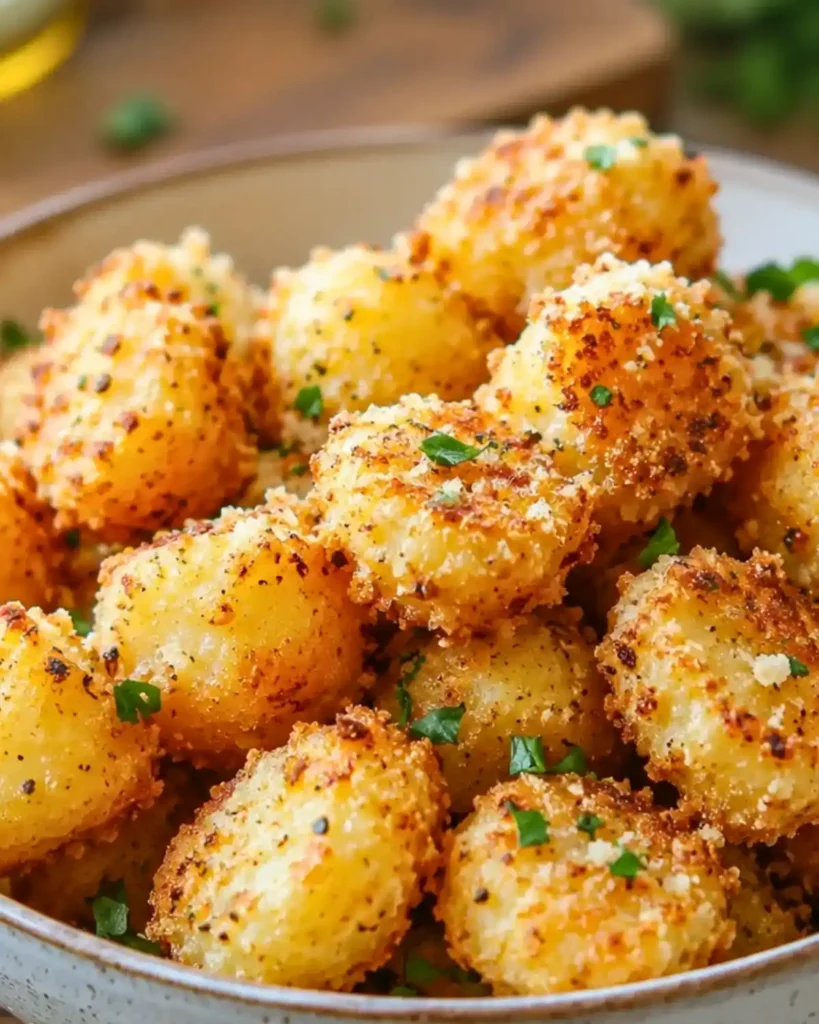 Crispy Parmesan Crusted Potatoes in 30 Minutes Flat 8 Crispy Parmesan Crusted Potatoes in 30 Minutes Flat