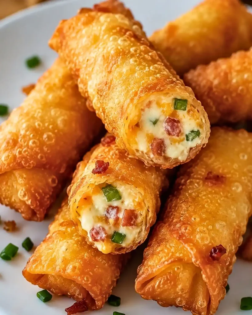 Mini Jalapeño Popper Egg Rolls 5 Mini Jalapeño Popper Egg Rolls