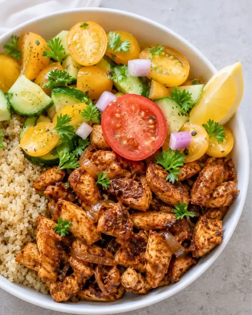Flavorful Chicken Shawarma Bowl Recipe 7 Flavorful Chicken Shawarma Bowl Recipe