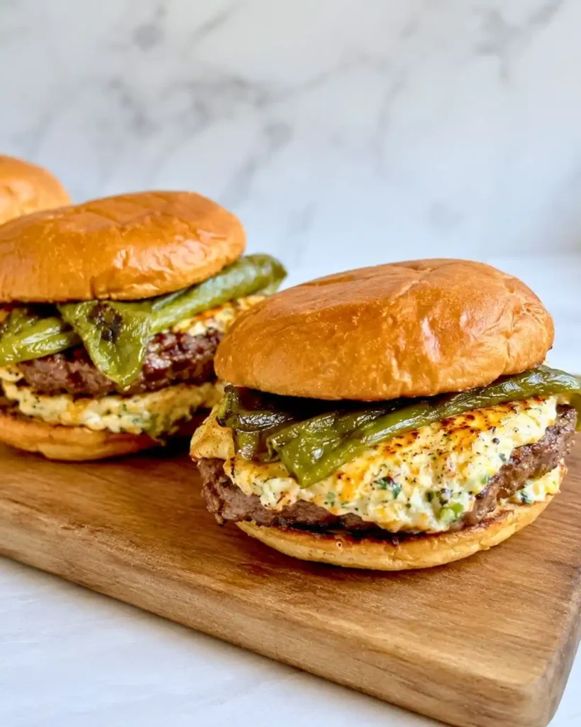Poblano Popper Burger Recipe 7 Poblano Popper Burger Recipe