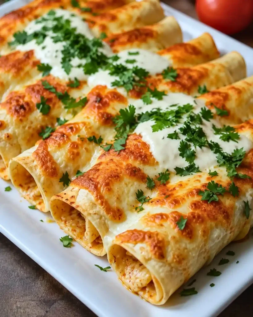 Baked Cream Cheese Chicken Taquitos: Easy & Delicious! 6 Baked Cream Cheese Chicken Taquitos: Easy & Delicious!