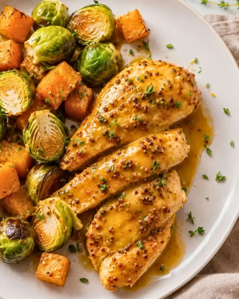 Easy Sheet Pan Honey Dijon Chicken with Veggies 6 Easy Sheet Pan Honey Dijon Chicken with Veggies