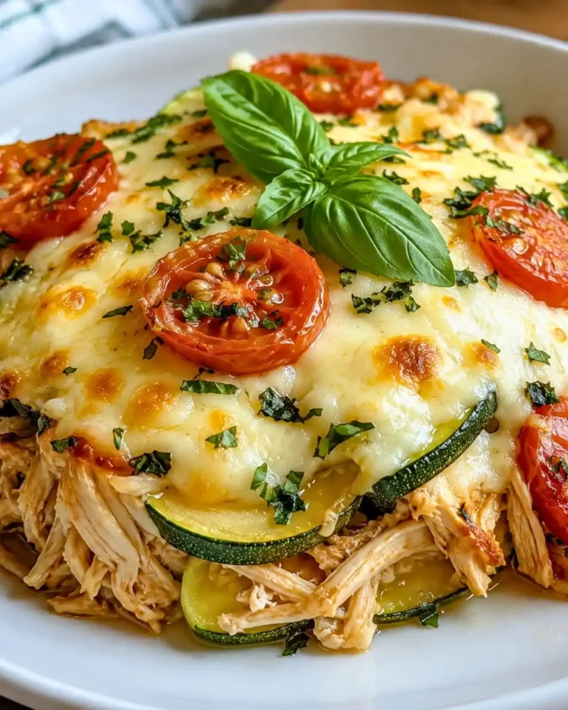Easy Chicken Zucchini Bake Recipe
