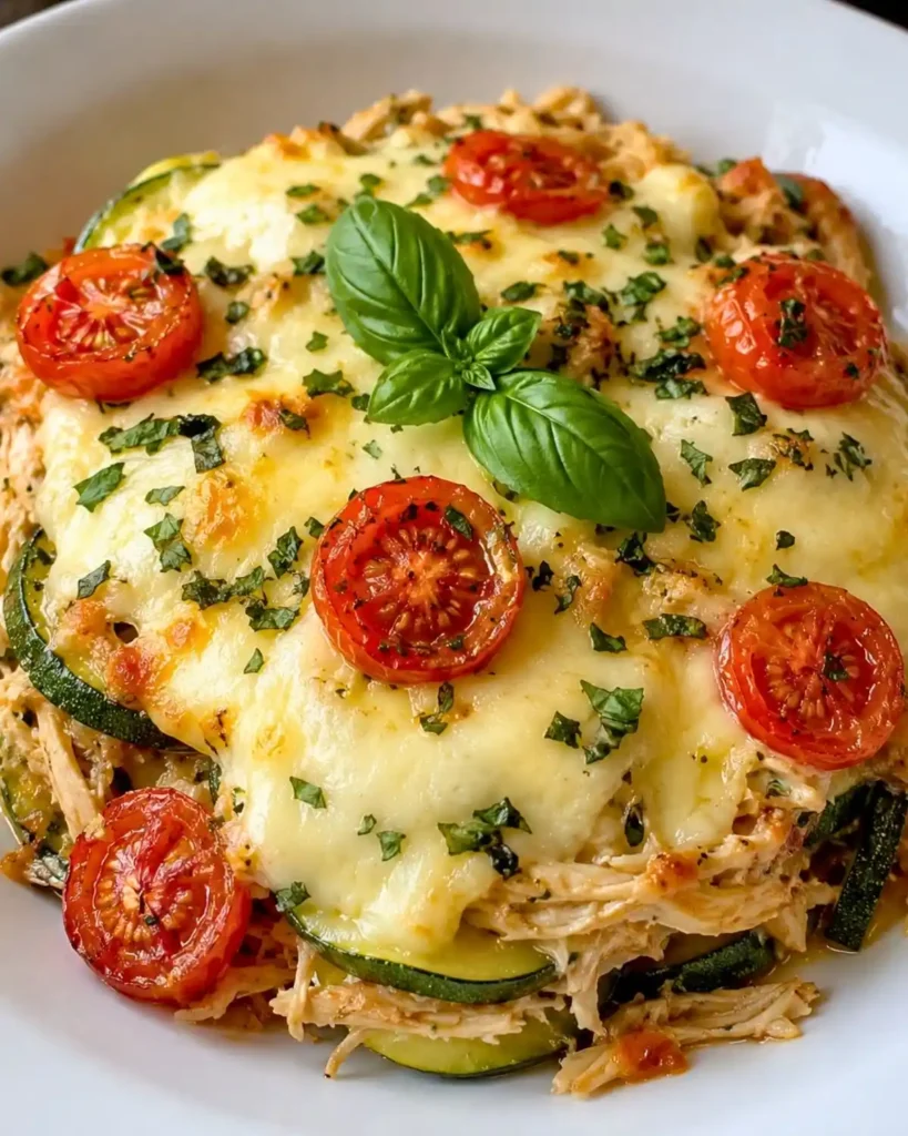 Easy Chicken Zucchini Bake Recipe
