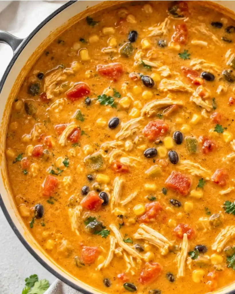 Creamy Chicken Tortilla Soup 5 Creamy Chicken Tortilla Soup
