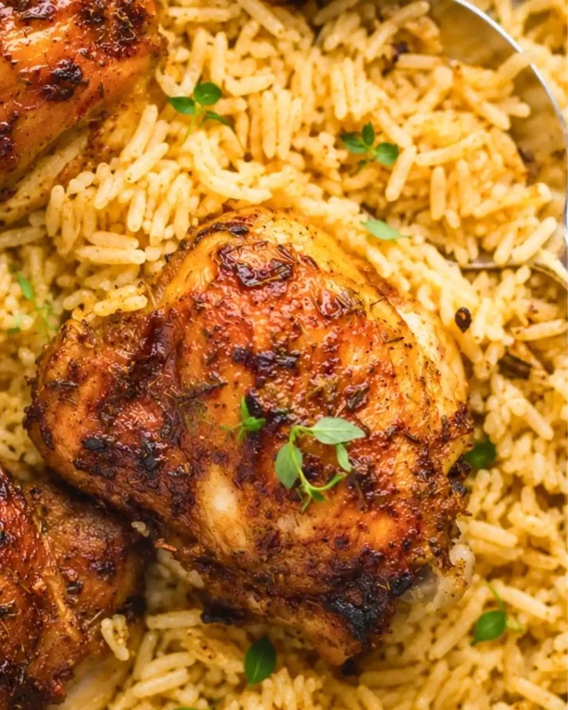 Oven Baked Chicken and Rice