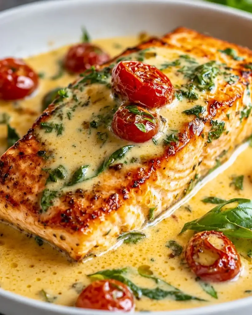 Creamy Tuscan Salmon (30 Minute Dinner!) 8 Creamy Tuscan Salmon (30 Minute Dinner!)