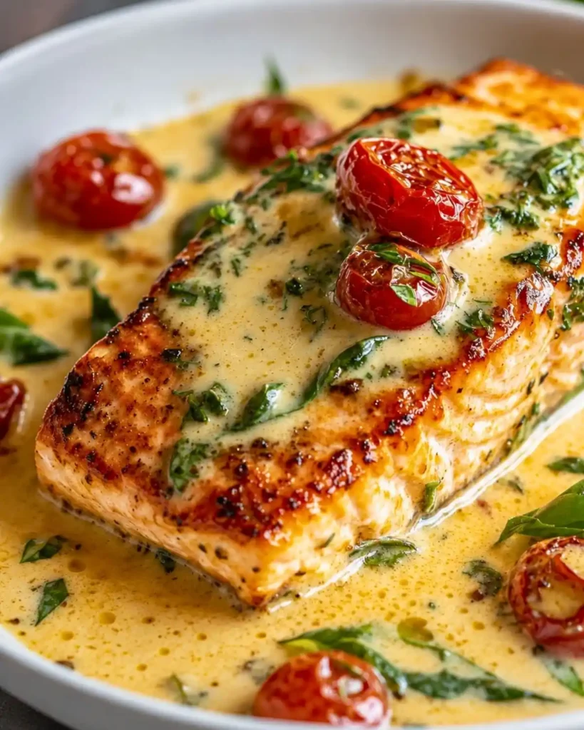 Creamy Tuscan Salmon (30 Minute Dinner!) 7 Creamy Tuscan Salmon (30 Minute Dinner!)
