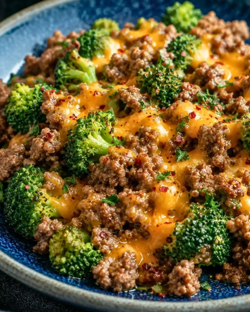 Keto Hamburger Broccoli Skillet : A Delicious Low-Carb Meal in 30 Minutes! 6 Keto Hamburger Broccoli Skillet : A Delicious Low-Carb Meal in 30 Minutes!
