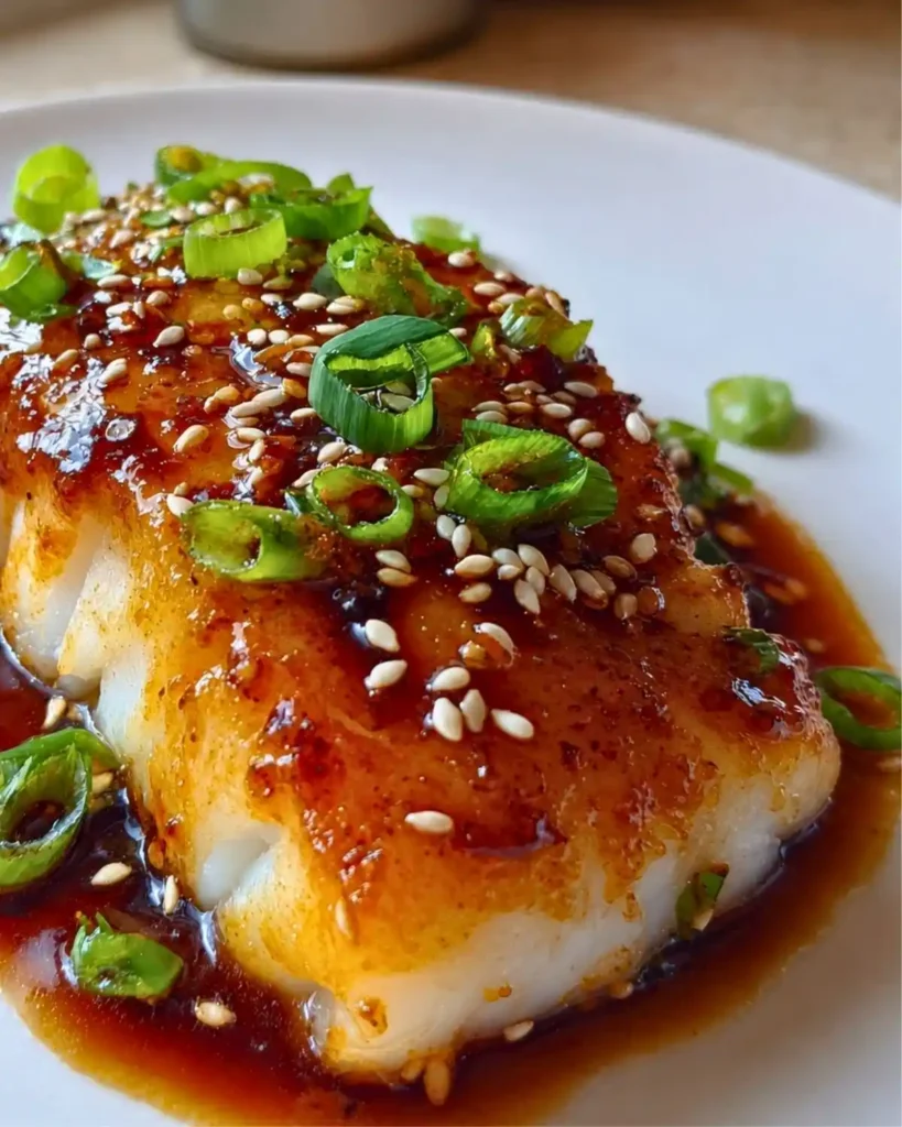 Flaky Cod With Ginger Soy Glaze Ready In 25 Minutes 8 Flaky Cod With Ginger Soy Glaze Ready In 25 Minutes