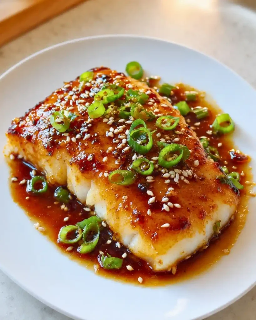 Flaky Cod With Ginger Soy Glaze Ready In 25 Minutes 6 Flaky Cod With Ginger Soy Glaze Ready In 25 Minutes