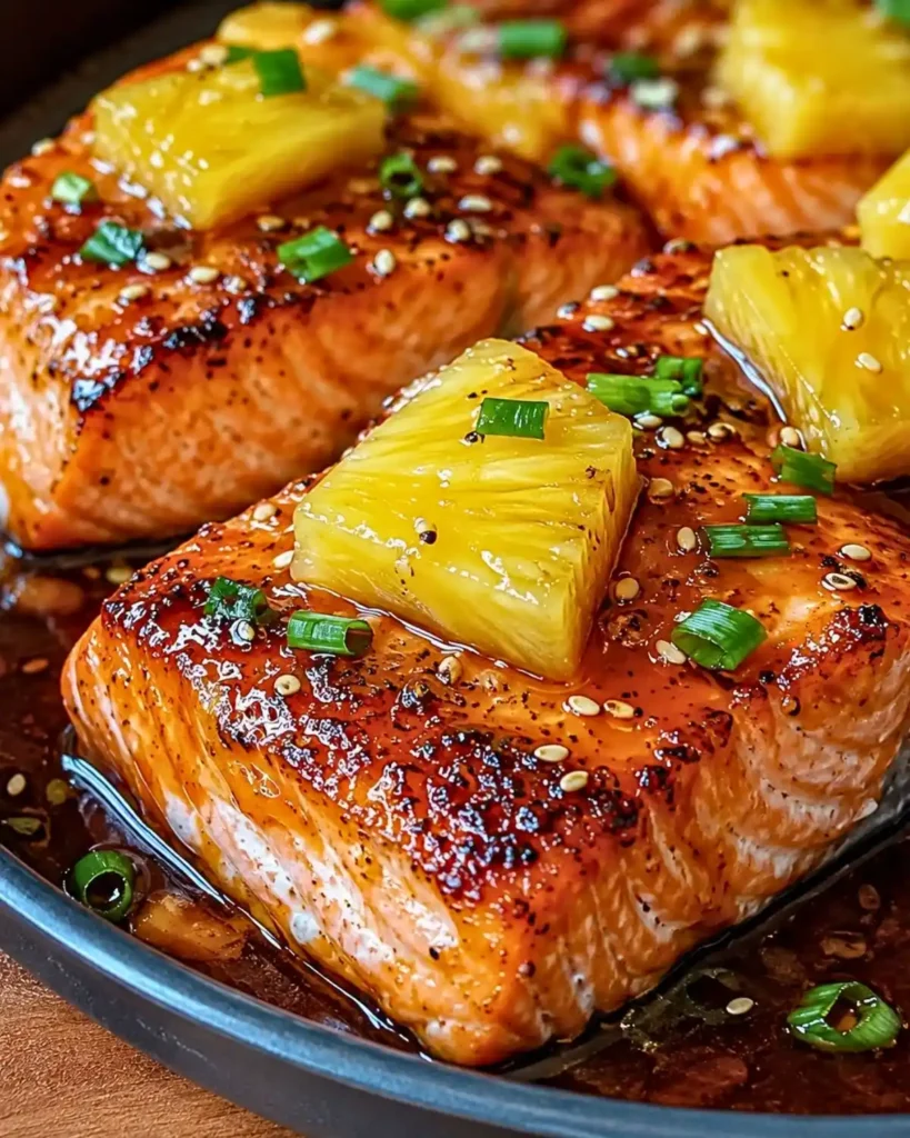Easy Pineapple Glazed Salmon Recipe 7 Easy Pineapple Glazed Salmon Recipe