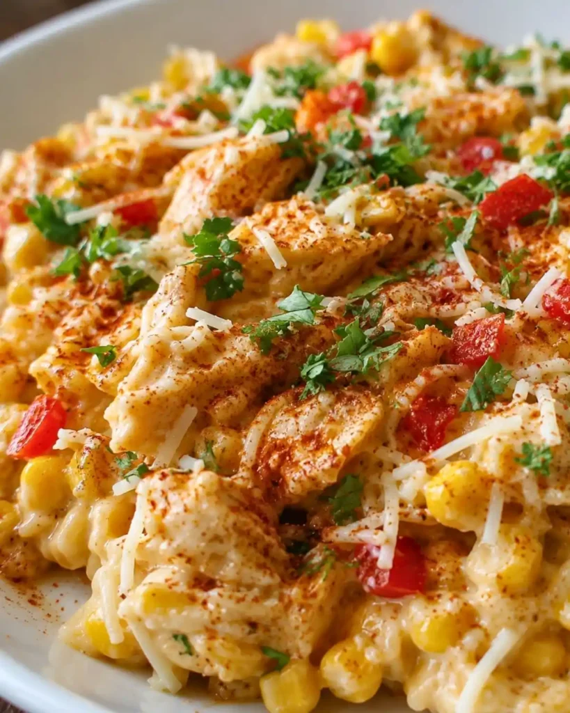 Street Corn Chicken Casserole Irresistible and Easy! 6 Street Corn Chicken Casserole Irresistible and Easy!