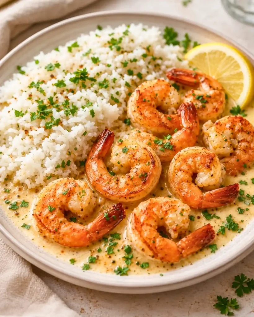 One-Pan Creamy Garlic Butter Shrimp and Rice — Easy 30-Minute Meal 6 One-Pan Creamy Garlic Butter Shrimp and Rice — Easy 30-Minute Meal