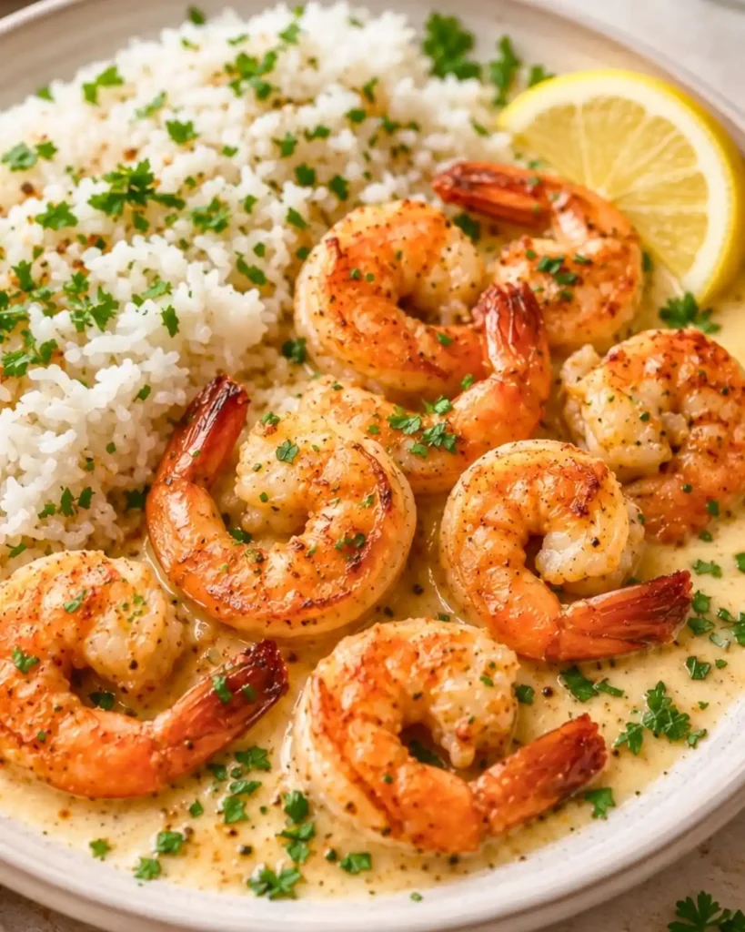 One-Pan Creamy Garlic Butter Shrimp and Rice — Easy 30-Minute Meal 5 One-Pan Creamy Garlic Butter Shrimp and Rice — Easy 30-Minute Meal