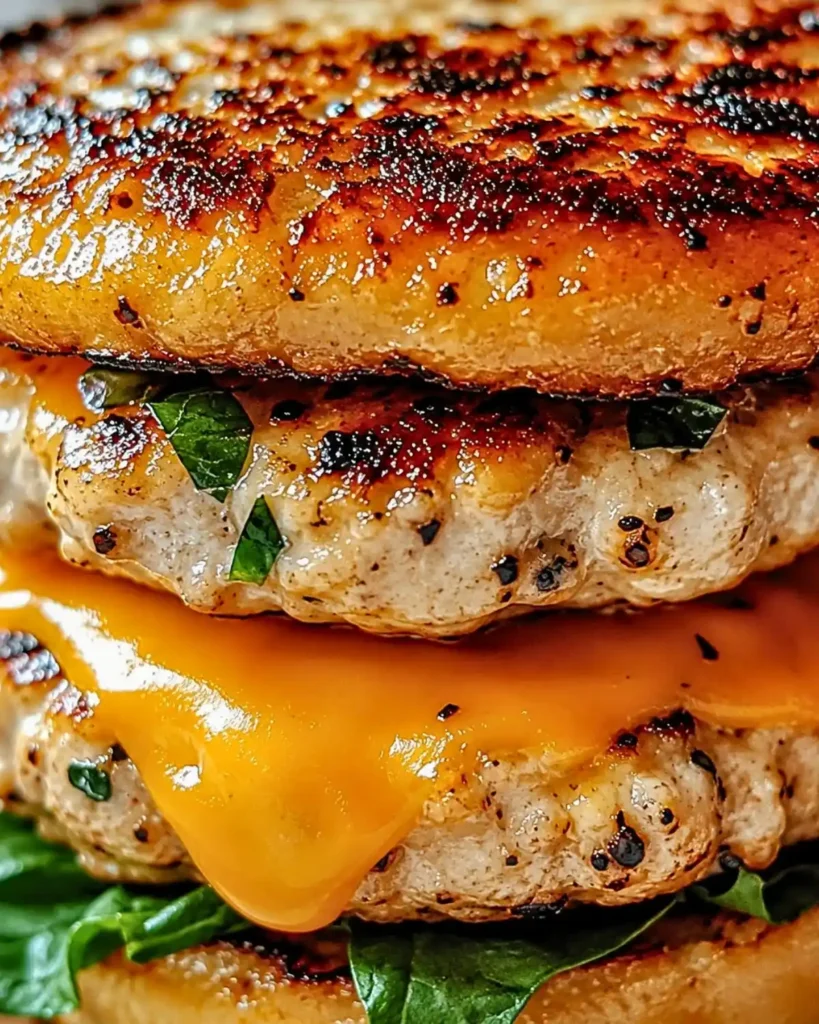 Easy Cheddar Ranch Chicken Burgers 6 Easy Cheddar Ranch Chicken Burgers