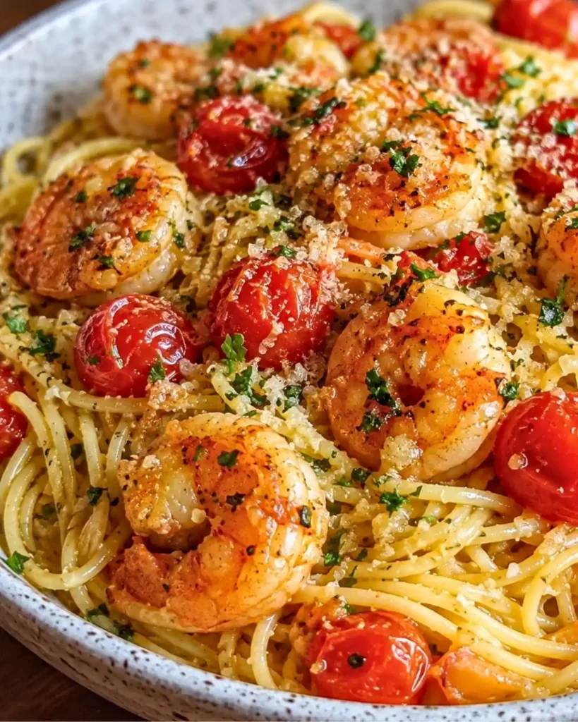 Quick Garlic Butter Shrimp Pasta Recipe Easy 20 Minute Dinner