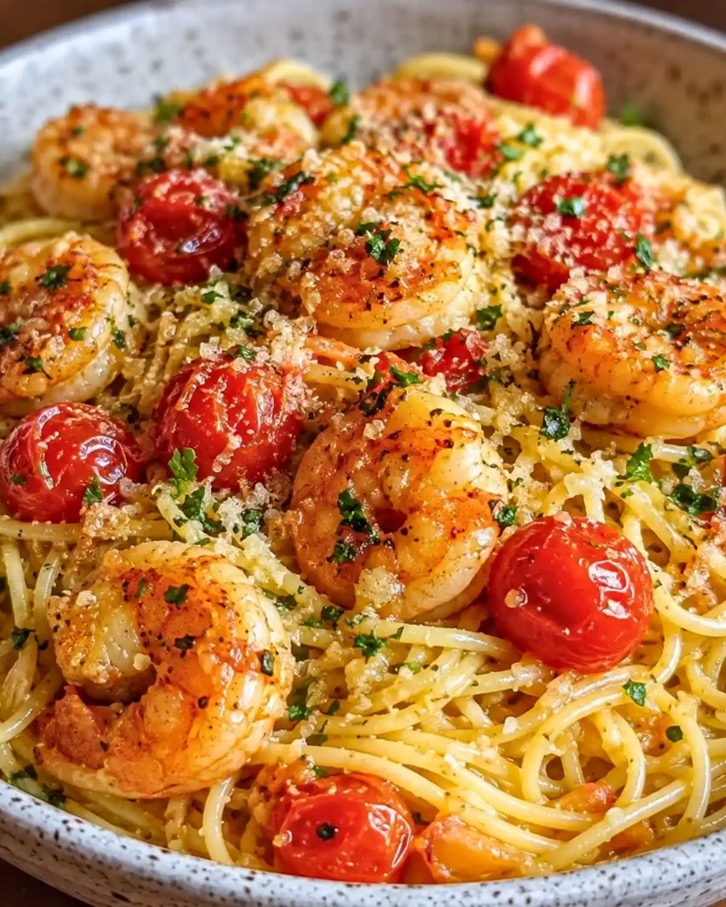 Quick Garlic Butter Shrimp Pasta Recipe Easy 20 Minute Dinner