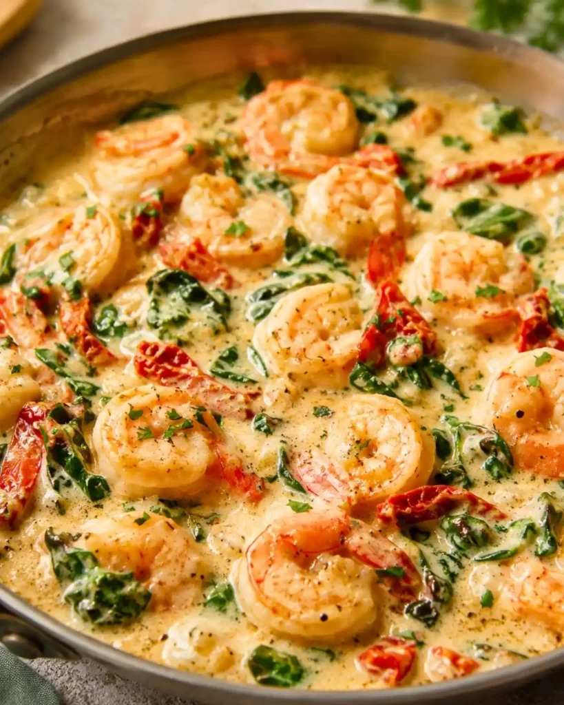 Creamy Garlic Butter Tuscan Shrimp 8 Creamy Garlic Butter Tuscan Shrimp