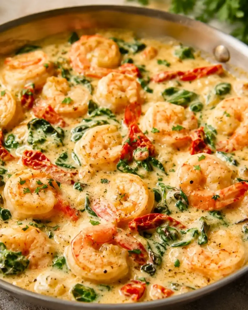 Creamy Garlic Butter Tuscan Shrimp 7 Creamy Garlic Butter Tuscan Shrimp