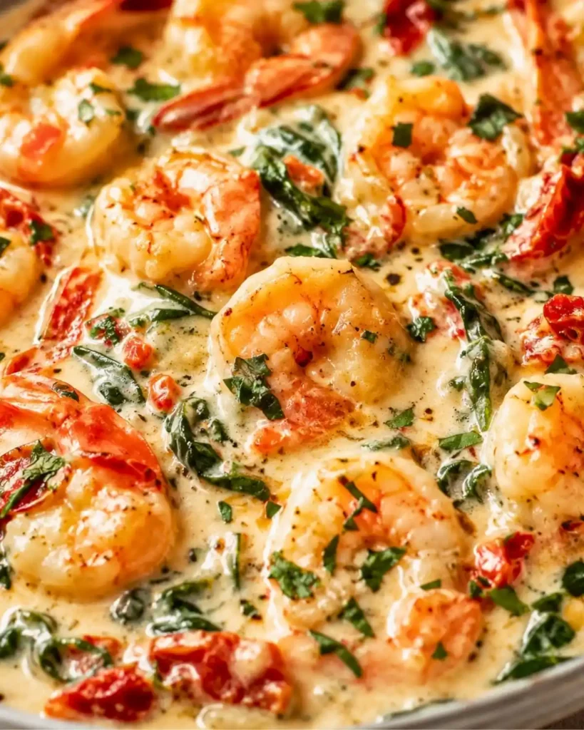 Creamy Garlic Butter Tuscan Shrimp 6 Creamy Garlic Butter Tuscan Shrimp