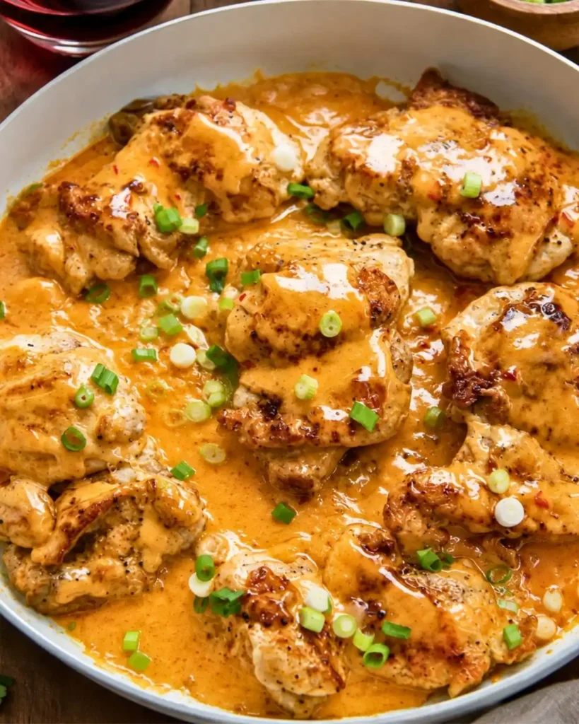 Skillet Bang Bang Chicken Thighs 5 Skillet Bang Bang Chicken Thighs