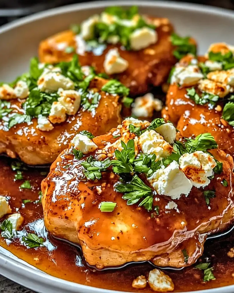Hot Honey Feta Chicken: Easy Sweet & Spicy Dinner Delight 8 Hot Honey Feta Chicken: Easy Sweet & Spicy Dinner Delight