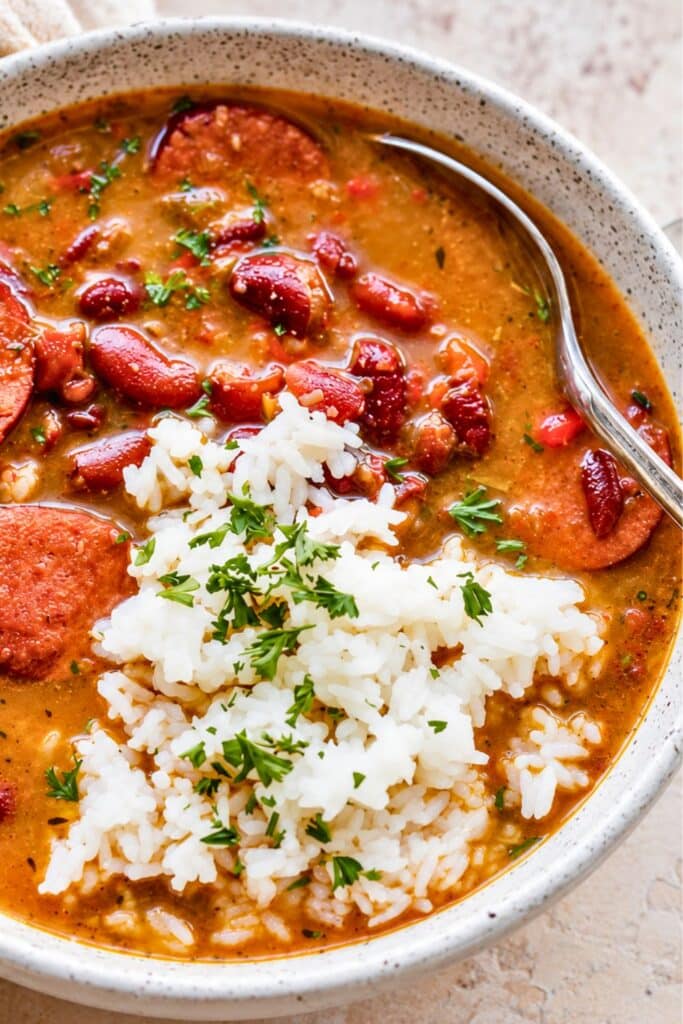 HEALTHY Easy and Authentic Red Beans And Rice Recipe