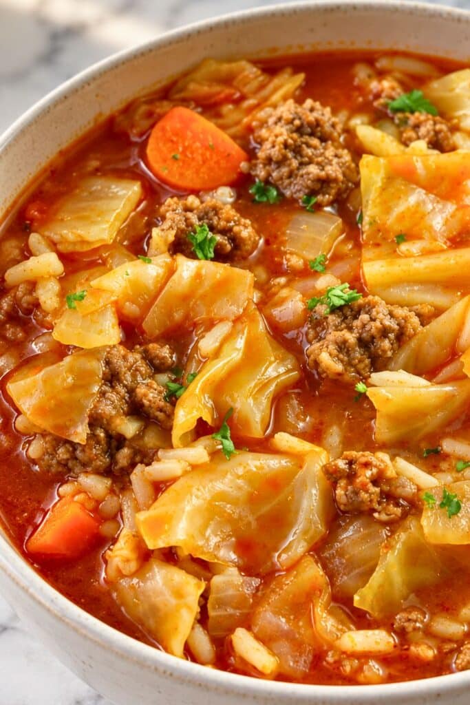 Cabbage Roll Soup