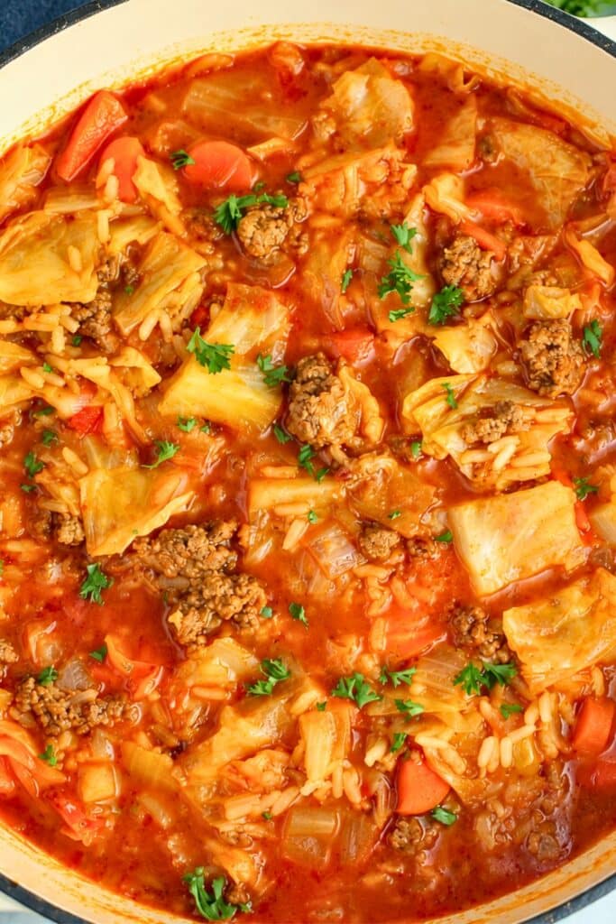 Cabbage Roll Soup