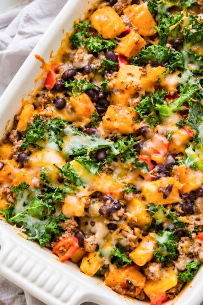 Ground Beef and Butternut Squash Casserole 6 Ground Beef and Butternut Squash Casserole