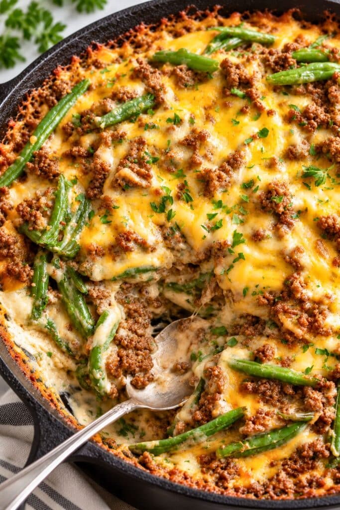 Hamburger Green Bean Casserole