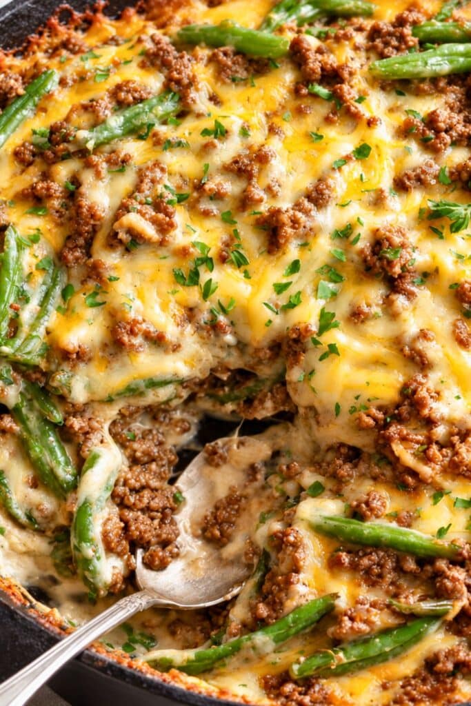 Hamburger Green Bean Casserole