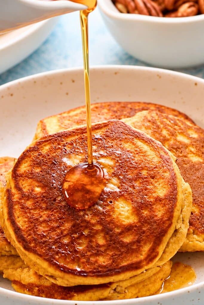 Almond Flour Pumpkin Pancakes 6 Almond Flour Pumpkin Pancakes