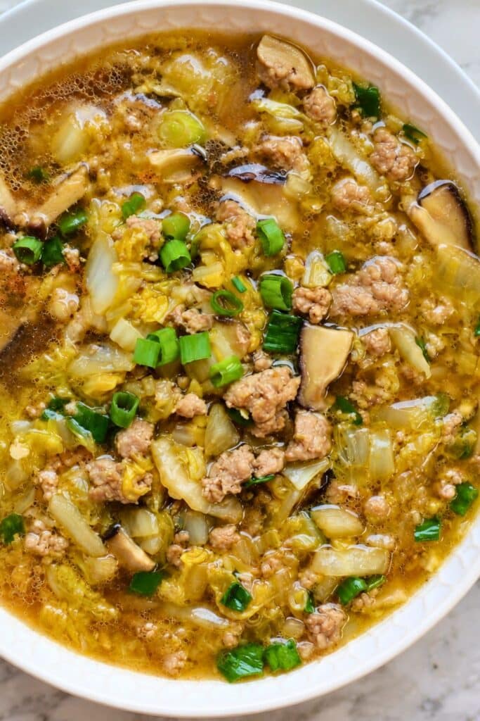 Potsticker Soup (Paleo, AIP, Keto, Whole30, GF)