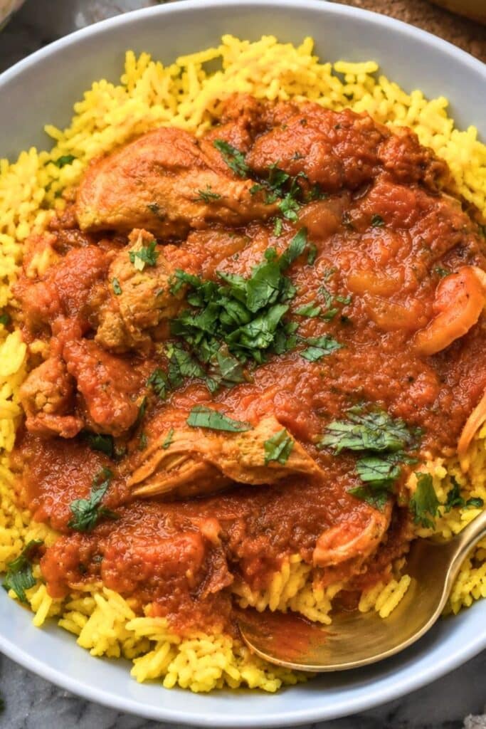One Pot Moroccan Chicken Stew 6 One Pot Moroccan Chicken Stew