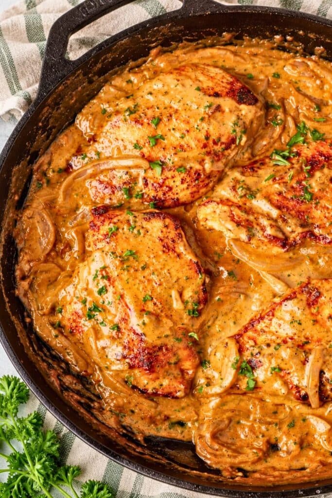 Creamy Boursin Chicken Recipe