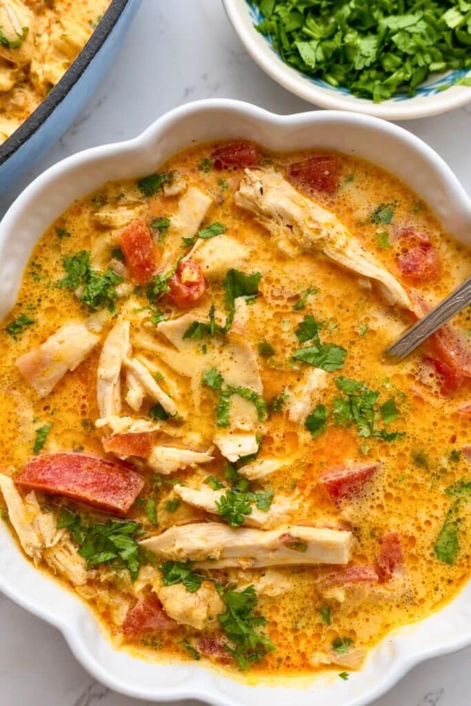 Weeknight Chicken Tikka Masala Soup