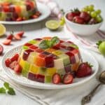 Mosaico de Gelatina: Colorful No-Bake Desserts For Summer Parties 5 mosaico de gelatina
