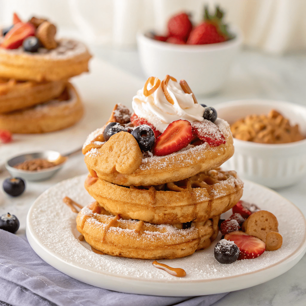 Easy Mickey Churro Waffle Recipe: Make Disney Magic at Home 7 churro coating mickey waffles