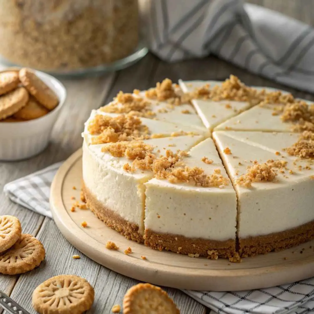 Mazapán Cheesecake: Creamy No-Bake Mexican Dessert You’ll Love 6 Mazapán Cheesecake