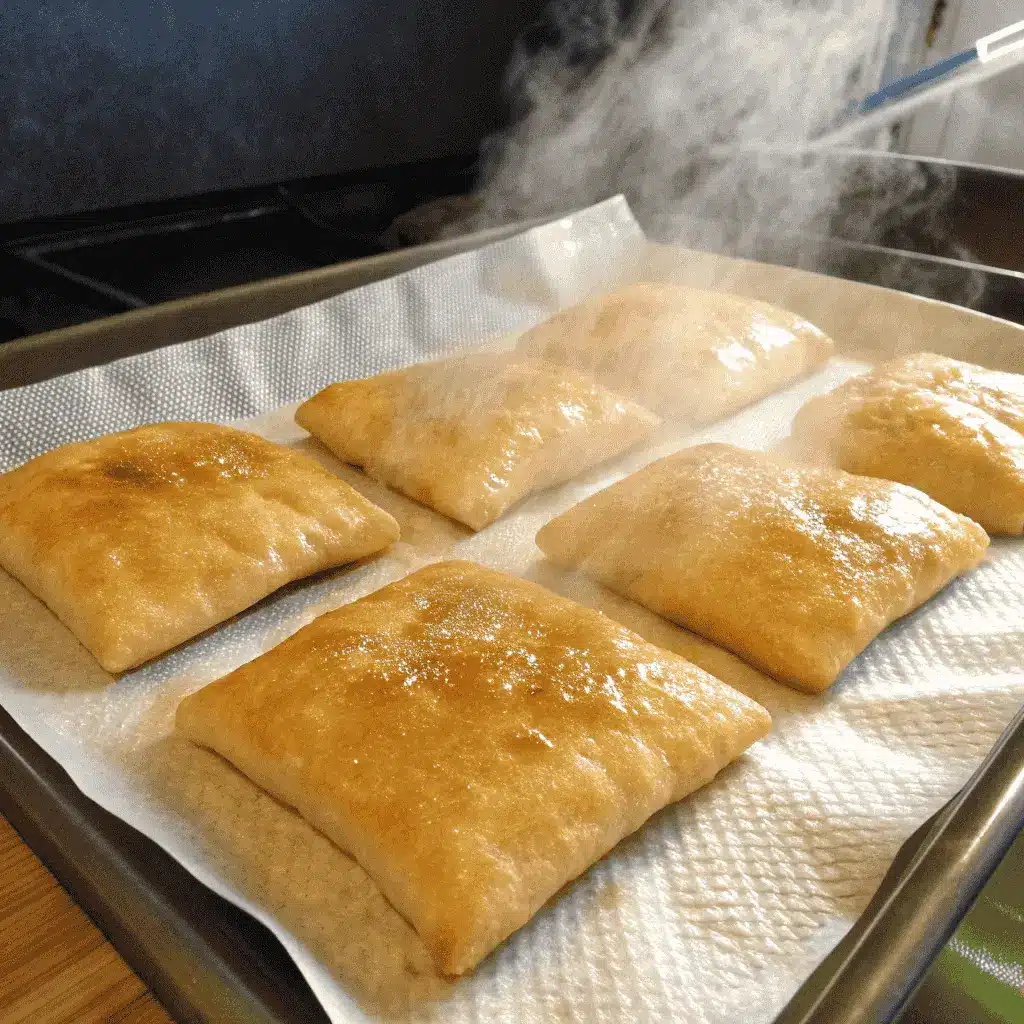 Sopapilla Recipe: Fluffy Mexican Dessert You’ll Love Making 13 Fried Sopapillas Draining