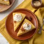 Pan de Elote: Traditional Mexican Sweet Corn Cake Recipe 7 Golden pan de elote slices served