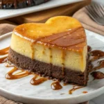 Chocoflan Heart Shape Recipe: Show-Stopping Flan Cake Made with Love 5 Heart-shaped chocoflan